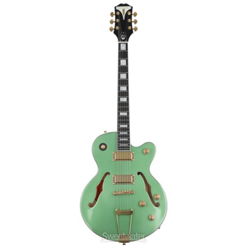  Epiphone Uptown Kat ES Hollowbody Electric Guitar - Emerald Green Metallic