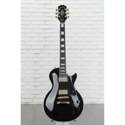  Epiphone Les Paul Custom Electric Guitar - Ebony