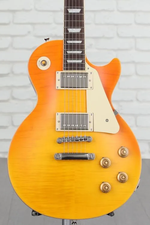 Epiphone Limited Edition 1959 Les Paul Standard Electric Guitar - Aged Honey Burst Gloss Sweetwater Exclusive Demo