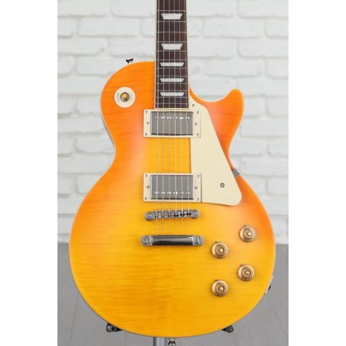  Epiphone Limited Edition 1959 Les Paul Standard Electric Guitar - Aged Honey Burst Gloss Sweetwater Exclusive Demo