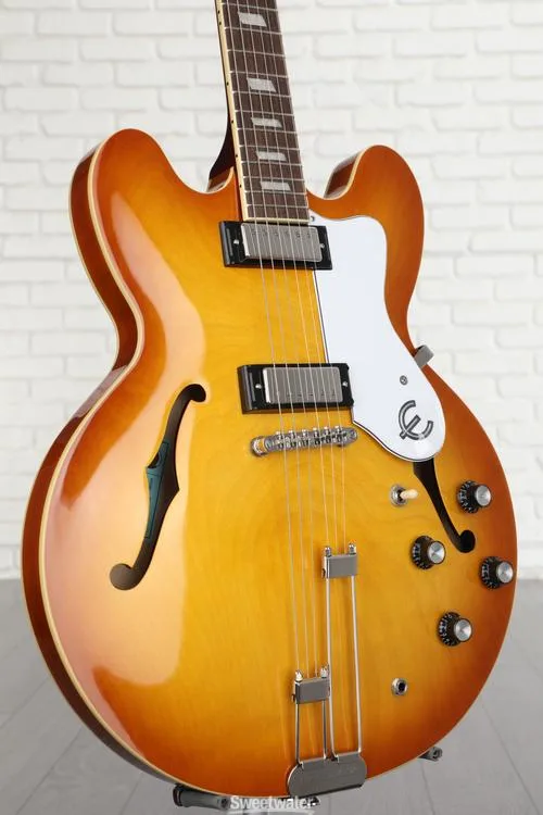  Epiphone Riviera Semi-hollowbody Electric Guitar - Royal Tan