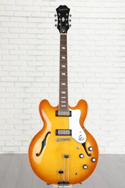  Epiphone Riviera Semi-hollowbody Electric Guitar - Royal Tan