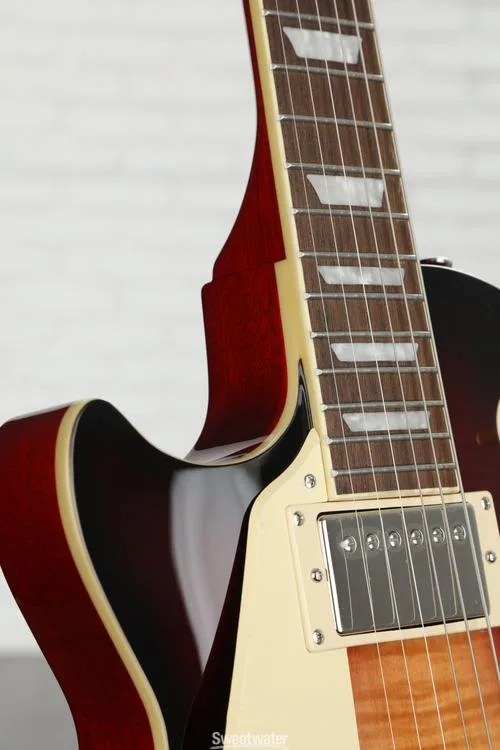  Epiphone Les Paul Standard '60s Left-handed Electric Guitar - Bourbon Burst Demo
