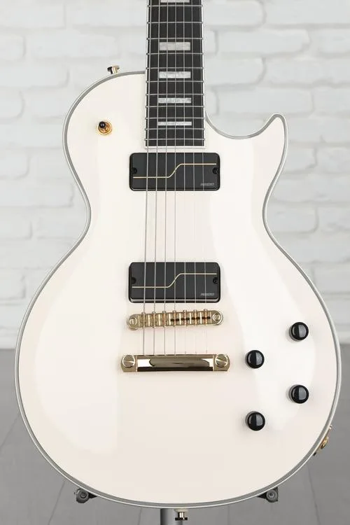 Epiphone 7-string Matt Heafy Les Paul Custom Origins Electric Guitar - Bone White