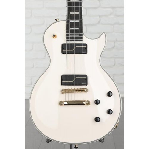  Epiphone 7-string Matt Heafy Les Paul Custom Origins Electric Guitar - Bone White