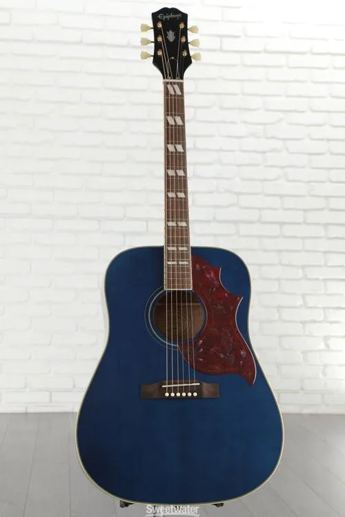  Epiphone Miranda Lambert Bluebird Acoustic-electric Guitar - Blue Bonnet Demo