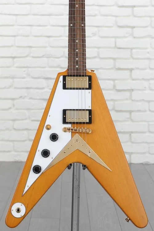 Epiphone 1958 Korina Flying V Left-handed Electric Guitar - Natural