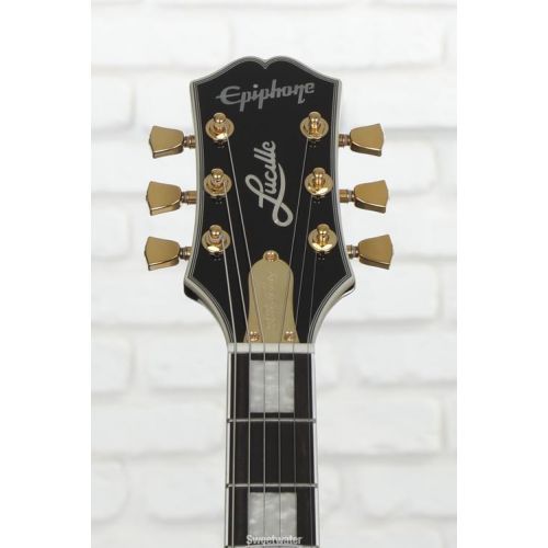  Epiphone B.B. King Lucille Semi-hollowbody Electric Guitar - Black Demo