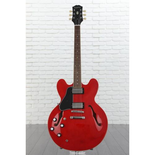  Epiphone ES-335 Left-handed Semi-hollowbody Electric Guitar - Cherry