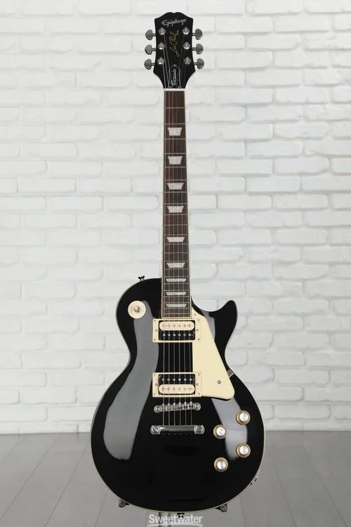  Epiphone Les Paul Classic Electric Guitar - Ebony