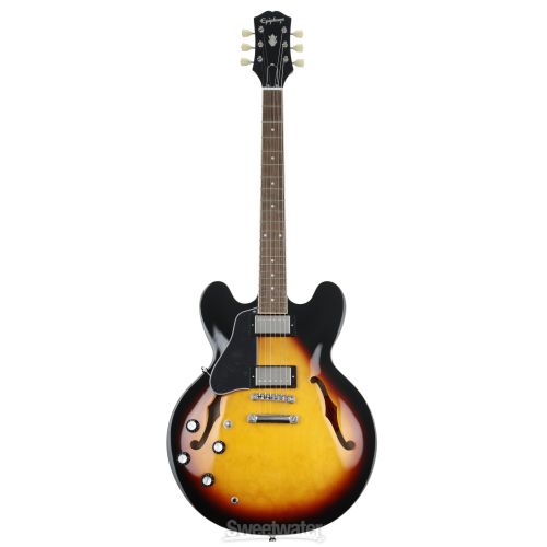  Epiphone ES-335 Left-handed Semi-hollowbody Electric Guitar - Vintage Sunburst