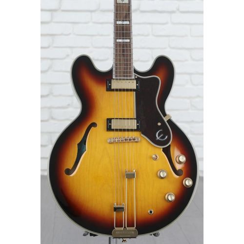  Epiphone Sheraton Frequensator Semi-hollowbody Electric Guitar - Vintage Sunburst