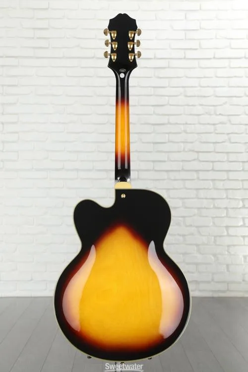  Epiphone Broadway Hollowbody Electric Guitar - Vintage Sunburst