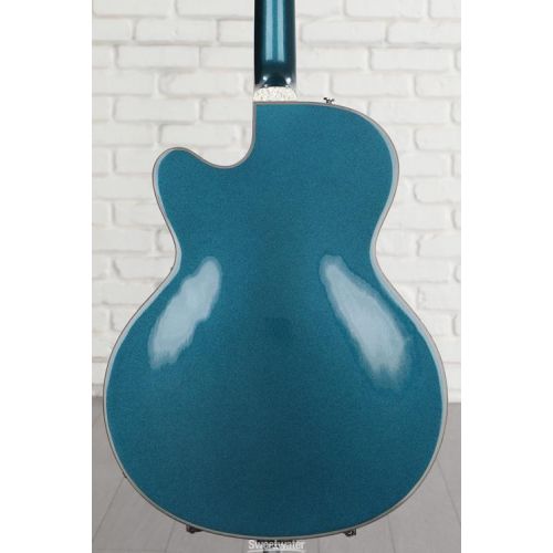  Epiphone Emperor Swingster Hollowbody - Delta Blue Metallic Demo