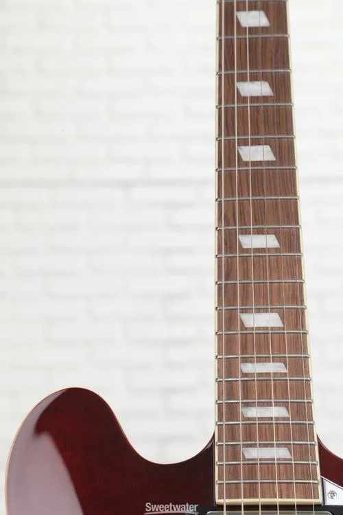  Epiphone Noel Gallagher Riviera Semi-hollow Electric Guitar - Dark Red Wine