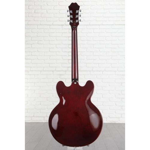  Epiphone Noel Gallagher Riviera Semi-hollow Electric Guitar - Dark Red Wine