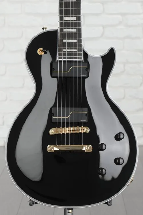 Epiphone 7-string Matt Heafy Les Paul Custom Origins Electric Guitar - Ebony Demo
