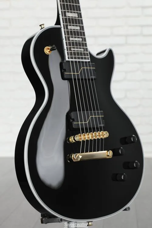  Epiphone 7-string Matt Heafy Les Paul Custom Origins Electric Guitar - Ebony Demo