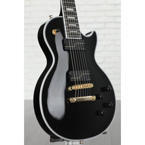  Epiphone 7-string Matt Heafy Les Paul Custom Origins Electric Guitar - Ebony Demo