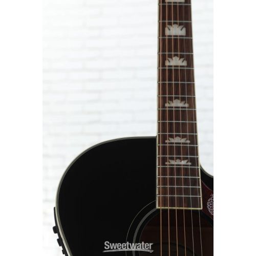  Epiphone J-200EC Studio Acoustic-Electric Guitar - Black