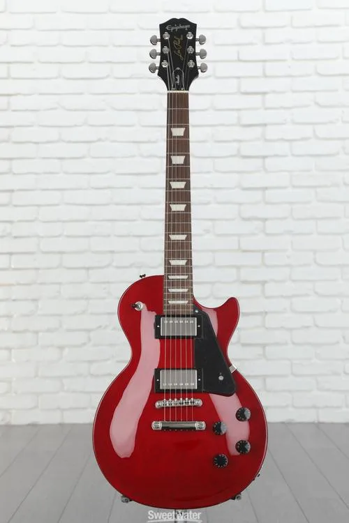  Epiphone Les Paul Studio Electric Guitar - Wine Red