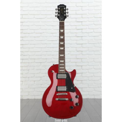  Epiphone Les Paul Studio Electric Guitar - Wine Red