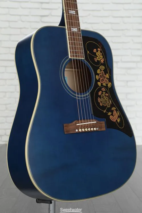 Epiphone Masterbilt Frontier Acoustic-electric Guitar - Aged Viper Blue, Sweetwater Exclusive