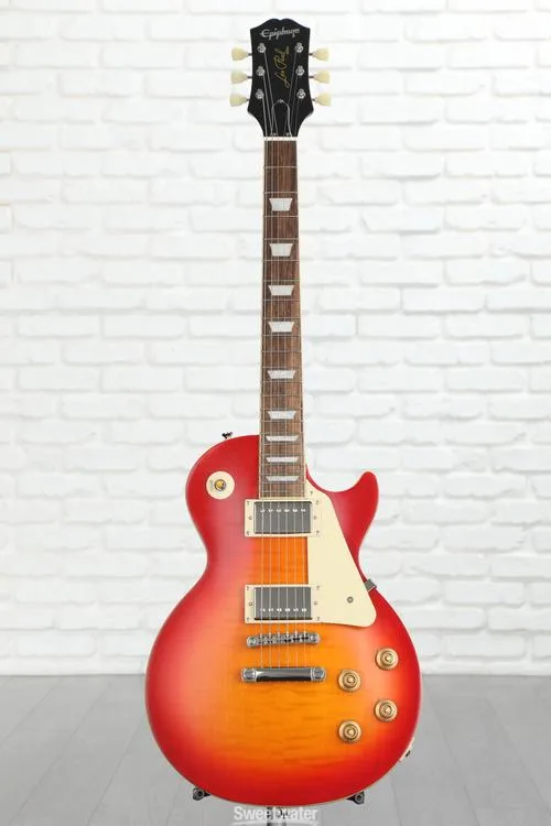  Epiphone Limited Edition 1959 Les Paul Standard Electric Guitar - Aged Dark Cherry Burst