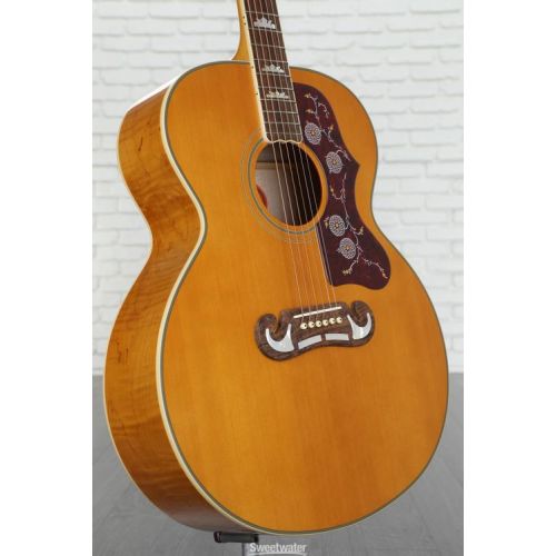  Epiphone J-200 Acoustic Guitar - Aged Natural Antique Gloss