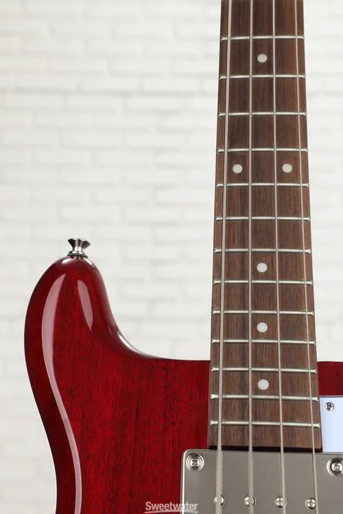  Epiphone Newport Electric Bass Guitar - Cherry Demo