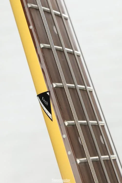  Epiphone Newport Electric Bass Guitar - Sunset Yellow Demo