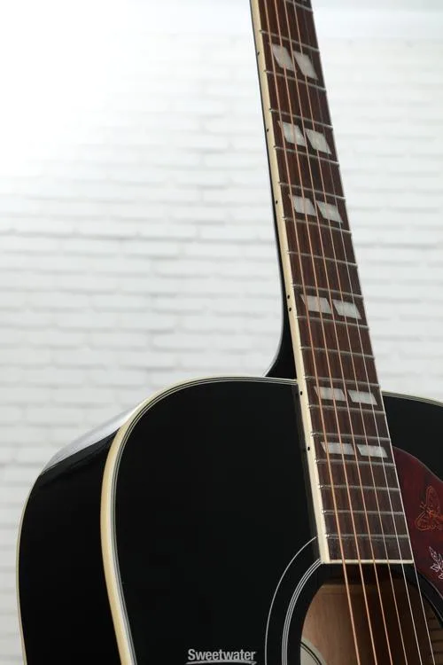  Epiphone Hummingbird Studio Acoustic-electric - Trans Ebony Sweetwater Exclusive Demo