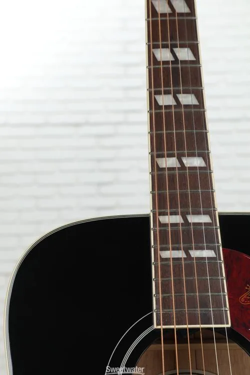  Epiphone Hummingbird Studio Acoustic-electric - Trans Ebony Sweetwater Exclusive Demo