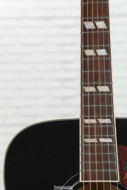  Epiphone Dove Studio Acoustic-electric - Trans Ebony Sweetwater Exclusive Demo