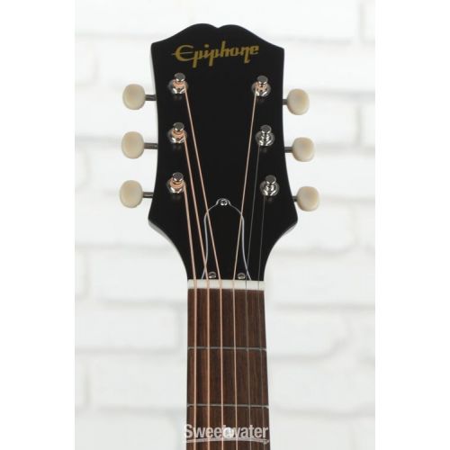  Epiphone J-45 Acoustic Guitar - Aged Viper Blue, Sweetwater Exclusive Demo