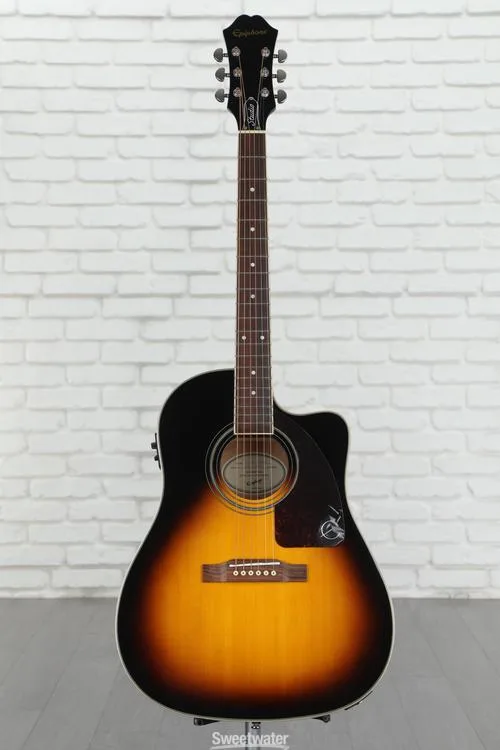  Epiphone J-45 EC Studio Acoustic-electric Guitar - Vintage Sunburst