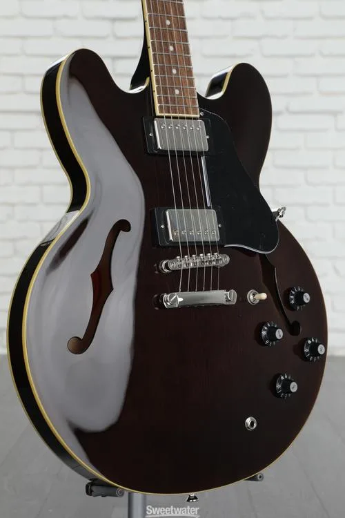  Epiphone Jim James ES-335 Signature Semi-hollowbody Electric Guitar - Seventies Walnut