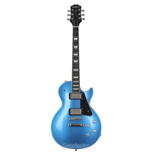  Epiphone Les Paul Modern Electric Guitar - Radio Blue Metallic, Sweetwater Exclusive