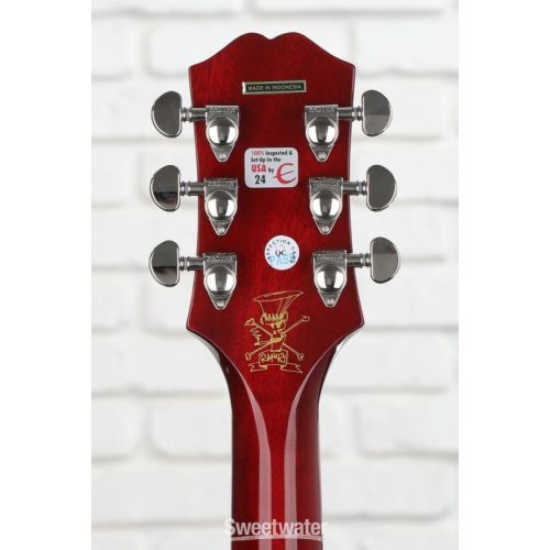  Epiphone Slash J-45 Acoustic Guitar - Vermillion Burst