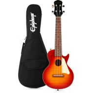 Epiphone Les Paul Acoustic/Electric Concert Ukulele - Heritage Cherry Sunburst