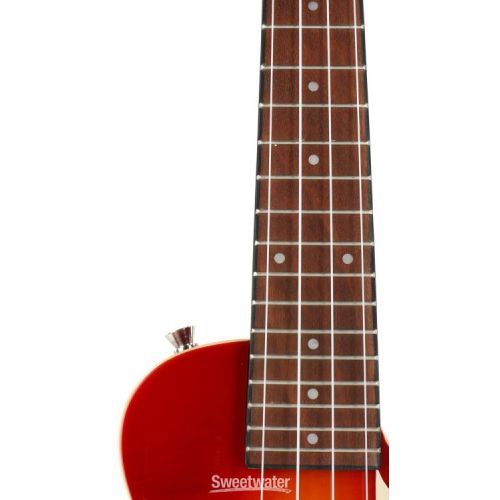  Epiphone Les Paul Acoustic/Electric Concert Ukulele - Heritage Cherry Sunburst