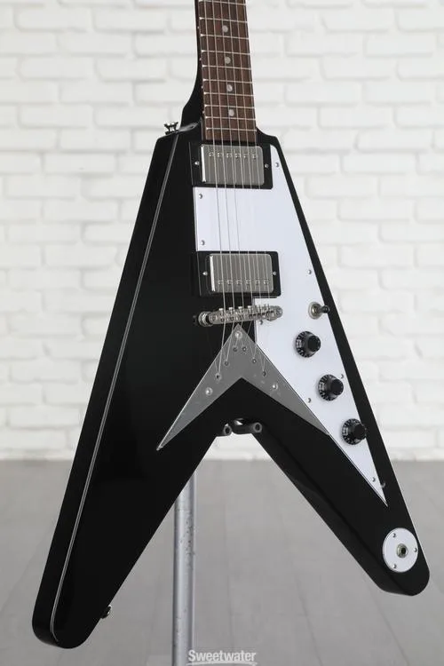  Epiphone Flying V Electric Guitar - Ebony