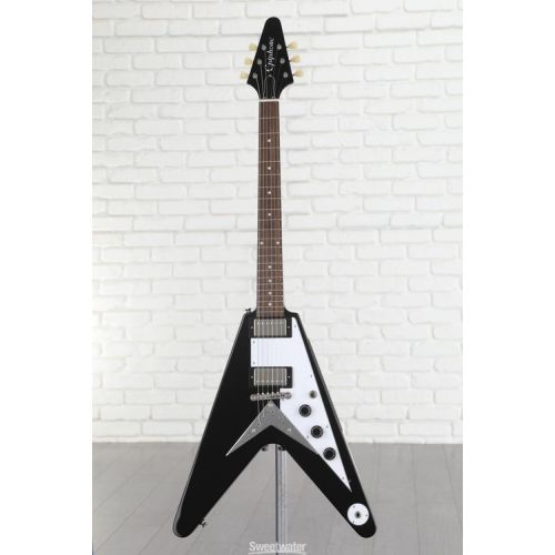  Epiphone Flying V Electric Guitar - Ebony