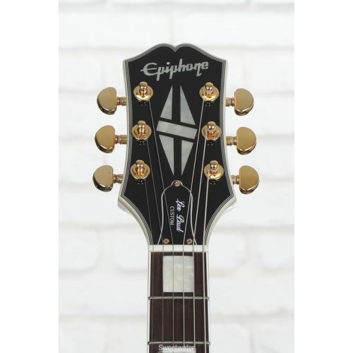  Epiphone Les Paul Custom Left-handed Electric Guitar - Alpine White