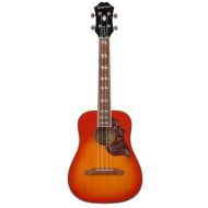 Epiphone Hummingbird Studio Tenor Ukulele - Faded Cherry