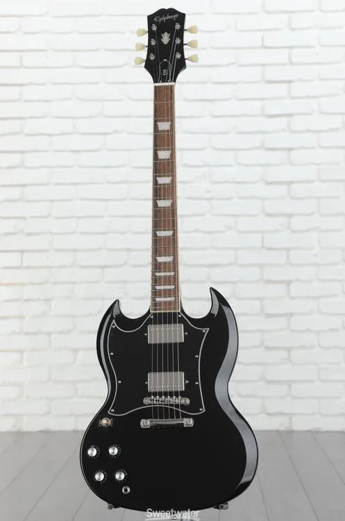  Epiphone SG Standard Left-handed Electric Guitar - Ebony