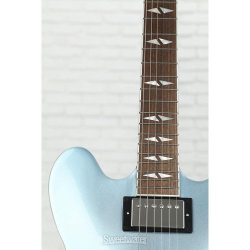  Epiphone Dave Grohl DG-335 Semi-hollowbody Electric Guitar - Pelham Blue