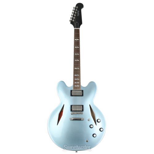  Epiphone Dave Grohl DG-335 Semi-hollowbody Electric Guitar - Pelham Blue