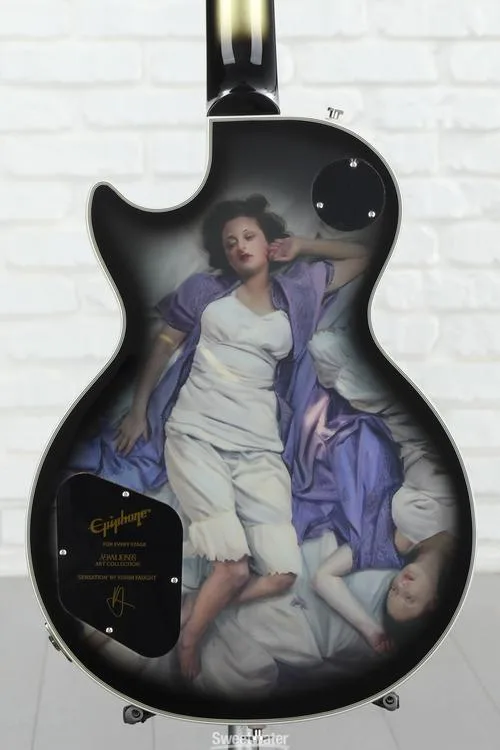  Epiphone Adam Jones Les Paul Custom Art Collection Electric Guitar - Korin Faught's, 