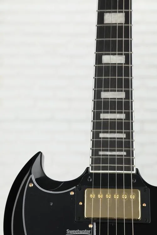  Epiphone SG Custom Left-handed Electric Guitar - Ebony